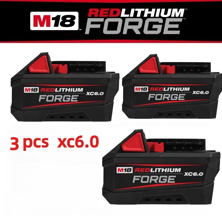 Genuine MilwaukeeM18 8000aAh Premium Battery Impact Hammer Drill Angle Grinder Saw Fully Compatible All Milwaukee Series Charger