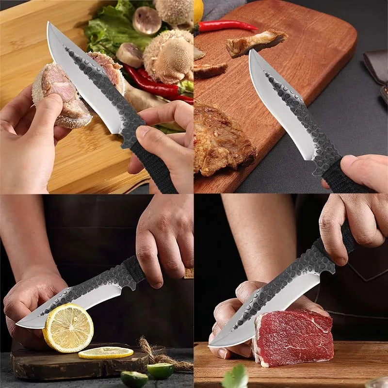 Mystery Surprise Gift Box Multi-function Professional Stainless Steel Chef Knife Utility Knife Boning Knife Outdoor Shovel Fruit