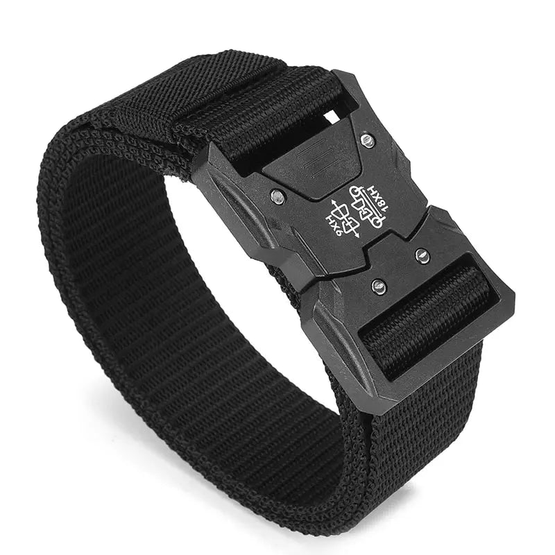 Tactical Waist Belt - Durable Automatic Buckle, Perfect for Outdoor Adventures, Unisex Accessories for Men and Women