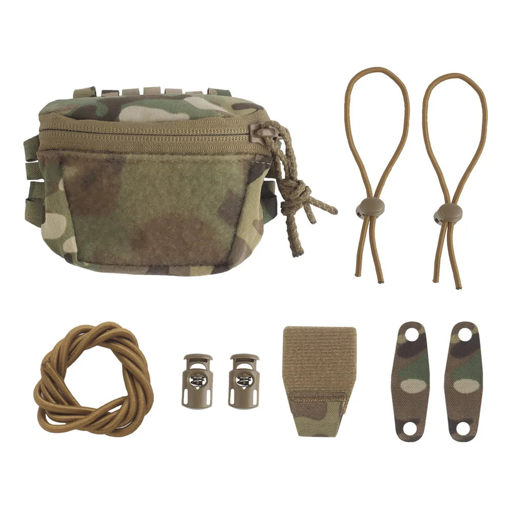 SC Style Universal Helmet Rear Bag Battery Pouch NVG Counterweight Battery Pouch Tactical Fast Helmet Gear Hunting Accessories