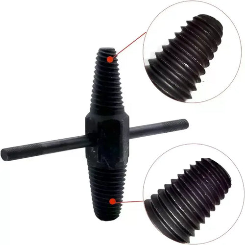 1/2″ 3/4″Broken Wire Extractor Faucet Damaged Bolts Wire Pipe Remover Double-head Water Pipe Triangle Valve Tap Bolt Remover