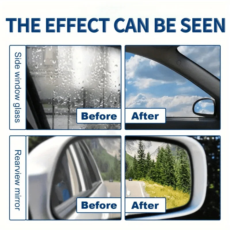 Car glass Oil removal kit - remove water stains, oil film, suitable for automotive and household glass