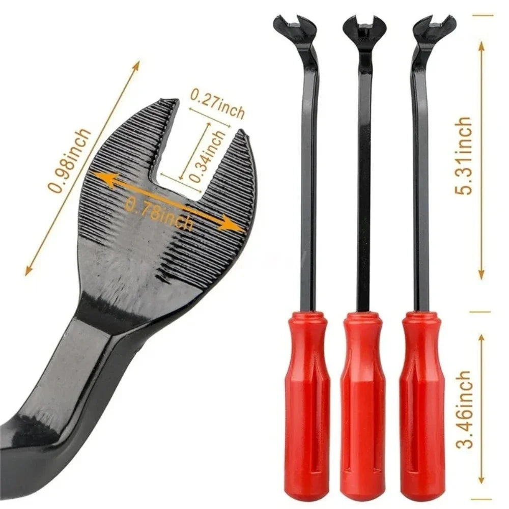 Auto Body Panel Door Fastener Car Clip Removal Pliers Tool Kit - Push Pin Trim Removal Pry Tool Repair Set for Automotive