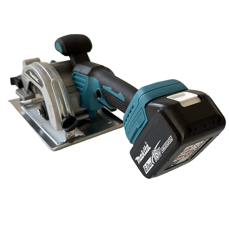 Makita 5in Brushless Motor Cordless Electric Circular Saw Rechargeable Handheld Wood Stone Adjustable Circular Cutter Saw