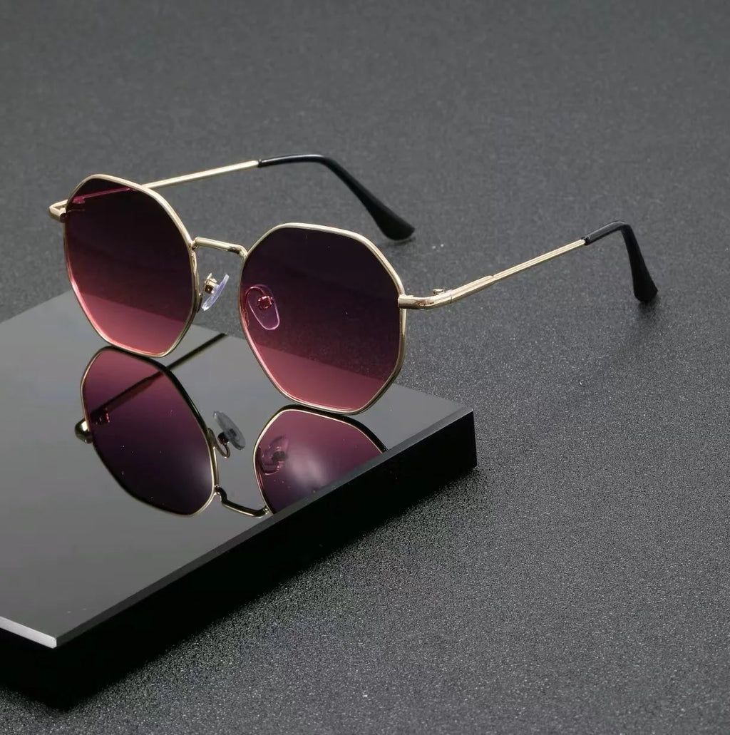 1/3 Pcs Metal Geometric-Round Frame Sunglasses Fashion Classic For Vacation Decors Sun Glasses Outdoor Shades Goggles Men/Women