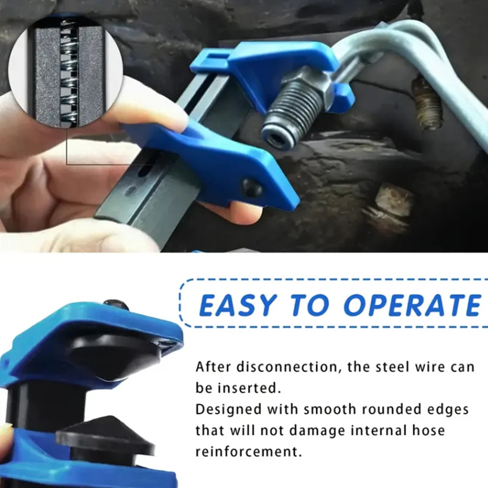 4Pcs Automotive Brake Fluid Lines Plugs Tool To Prevent Oil Spills Leak Proof Stoppers Car Brake Lines Plug