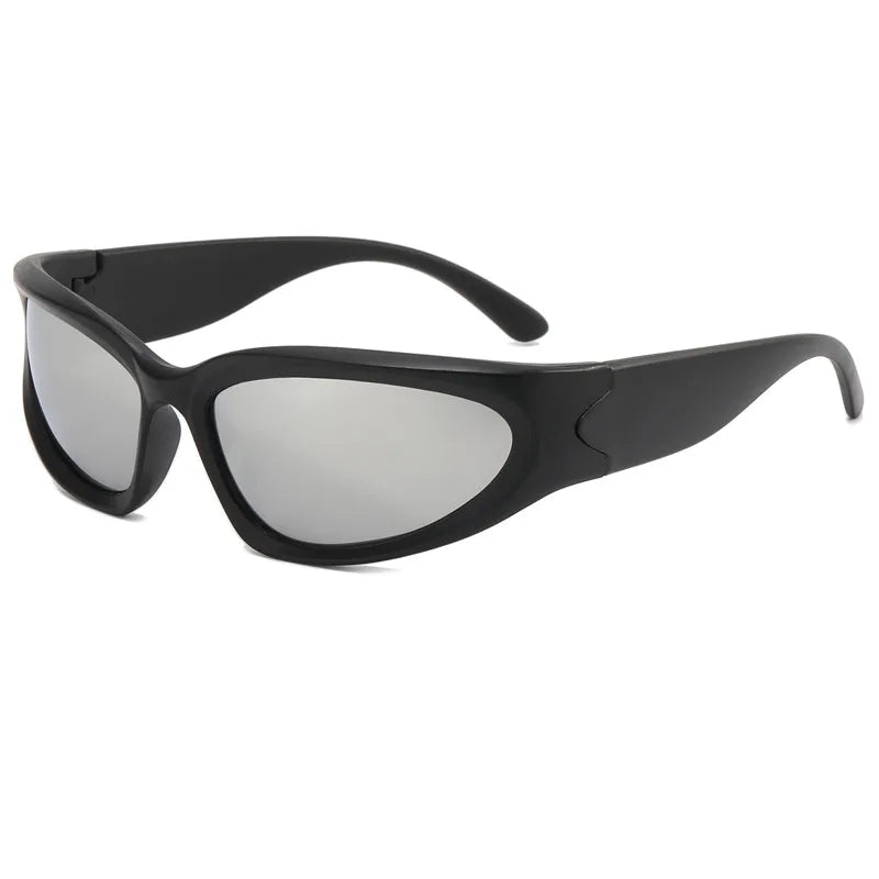 Y2k Eyeglasses Classic Punk Wrap Around Vintage Sunglasses Women Men Luxury Sun Glasses Fashion Sport Eyewear UV400 Goggles