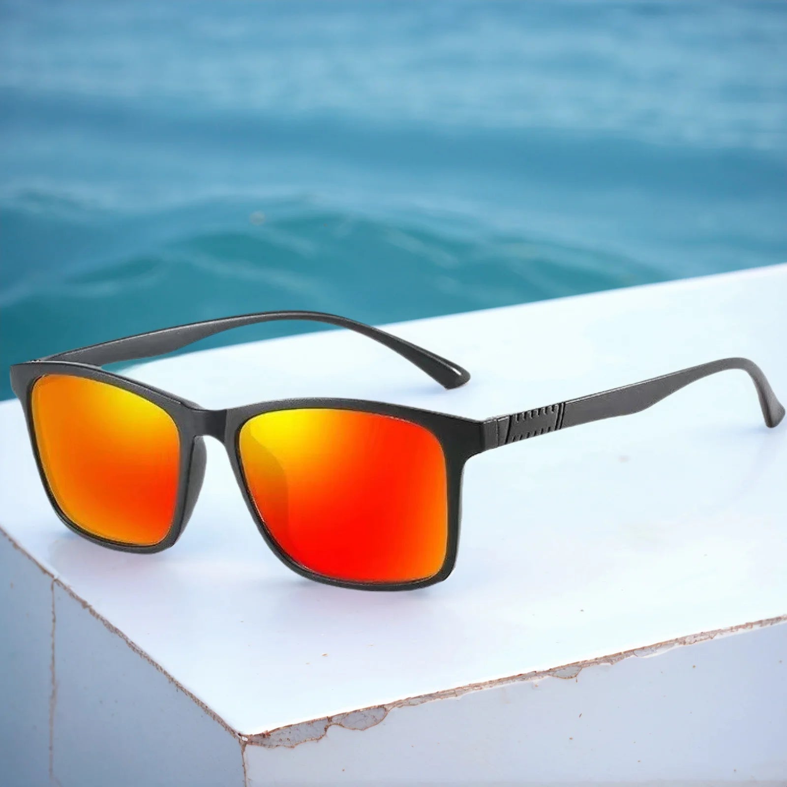UV400 Cycling Sunglasses Men Women Luxury Brand Designer Men's Square Sun Glasses Fashion Driving Fishing UV400 Eyewear Man