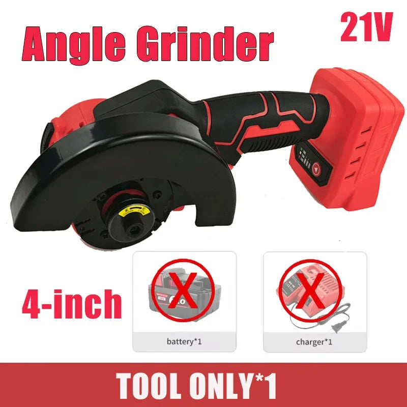 For Milwaukee Brushless Electric Angle Grinder  Electric Welder Cordless Drills Breaking Hammer 12 Inch Cordless Tools