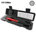 72T Torque Wrench 1/2'' 3/8'' 1/4'' Square Drive Preset Bicycle Torques Key Two-way Ratchet Car Bike Automotive Hand Tools