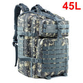 30/45L Man Tactical Backpacks HkingTraveling Bags Survival Outdoor 3P Assault Pack EDC Molle Pack For Trekking Hunting Bag