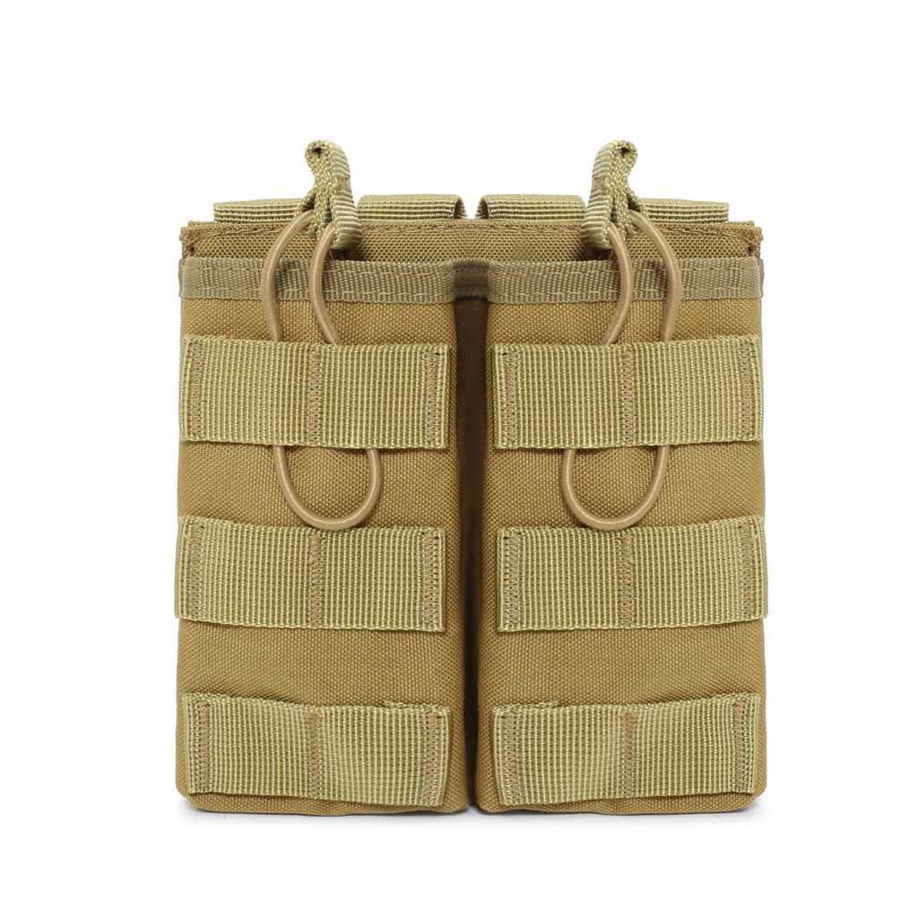 Tactical Molle Single&Double&Triple Magazine Pouches Airsoft AK 7.62 5.56mm M4 Rifle Mag Bag Tactical Gear Hunting Accessories