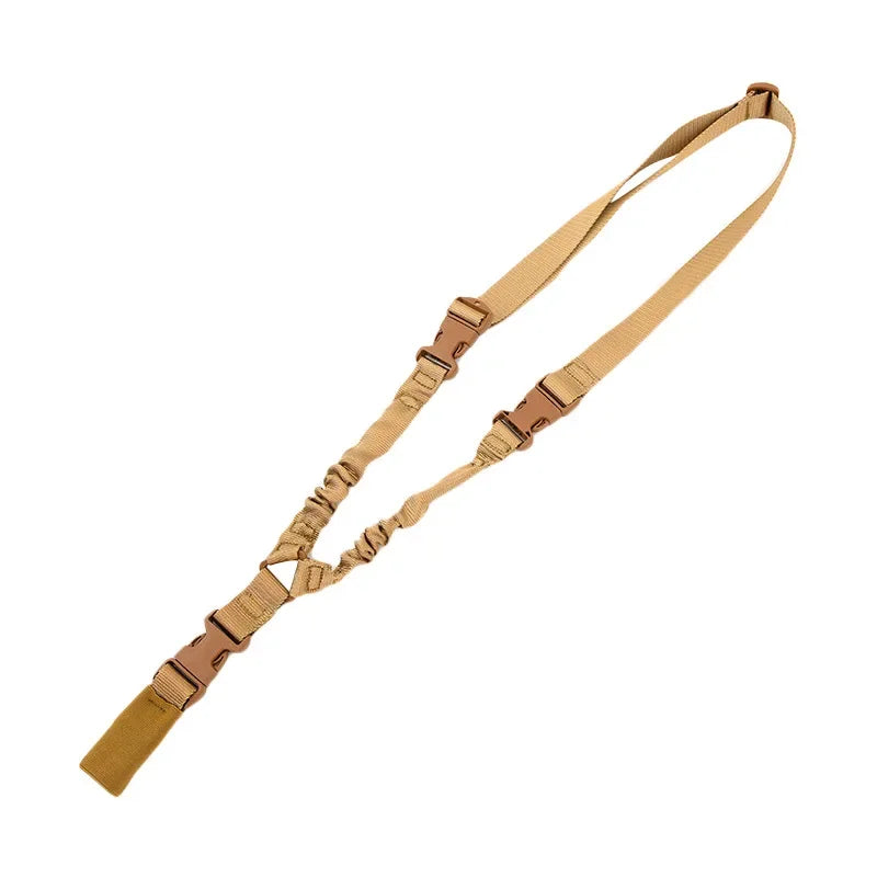 Shot Gun Belt Hunting Accessories Tactical Gear Tactical Single Point Gun Sling Shoulder Strap Rifle Rope Belt with Metal Buckle
