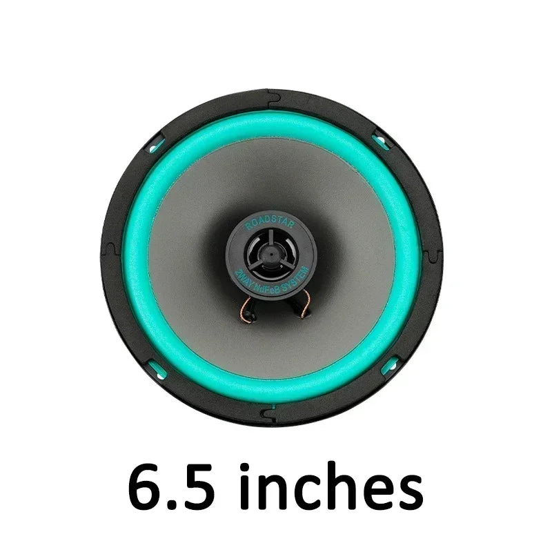 4/5/6.5 Inch Car Coaxial Speakers HiFi Door Subwoofer Automotive Audio Music Full Range Truck Stereo Speaker and Protecting Grid