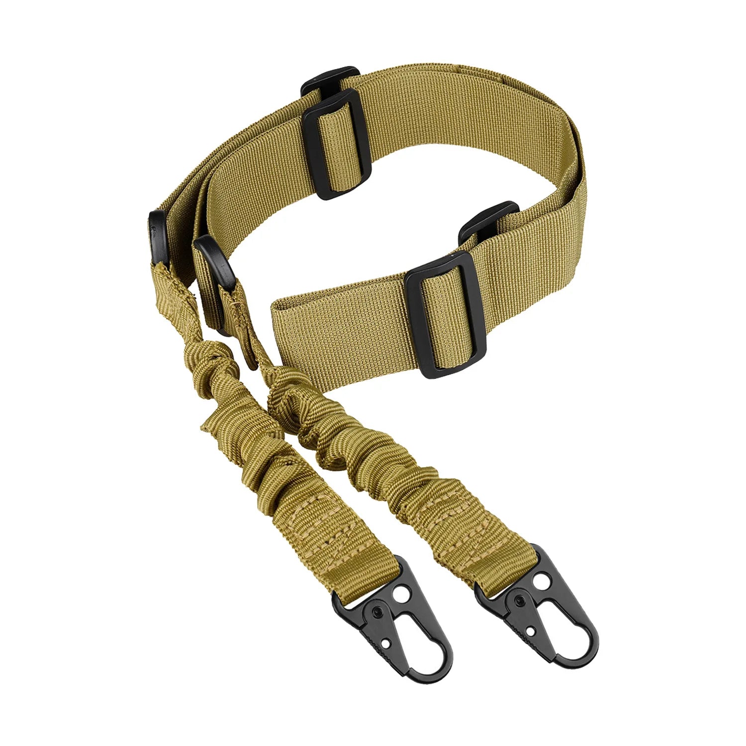 Shot Gun Belt Hunting Accessories Tactical Gear Tactical Single Point Gun Sling Shoulder Strap Rifle Rope Belt QD Metal Buckle