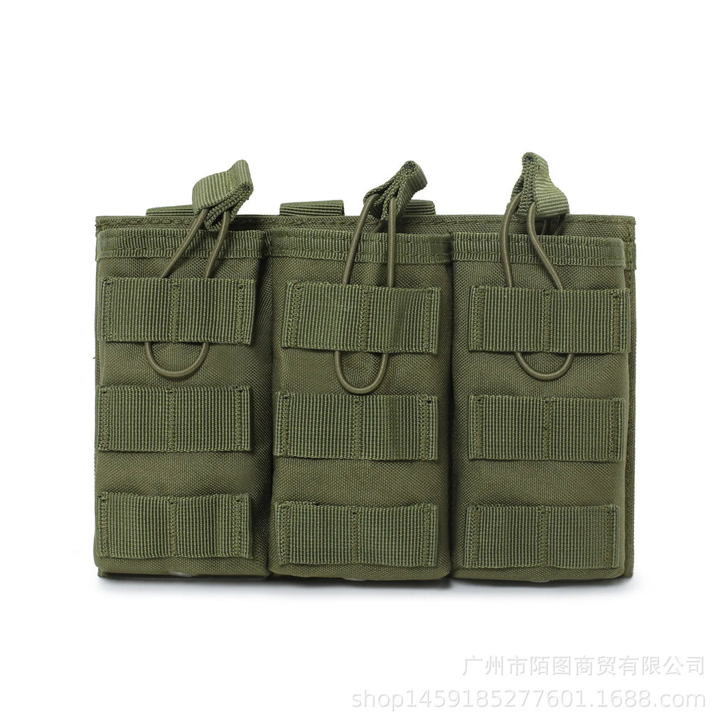 Tactical Molle Single&Double&Triple Magazine Pouches Airsoft AK 7.62 5.56mm M4 Rifle Mag Bag Tactical Gear Hunting Accessories