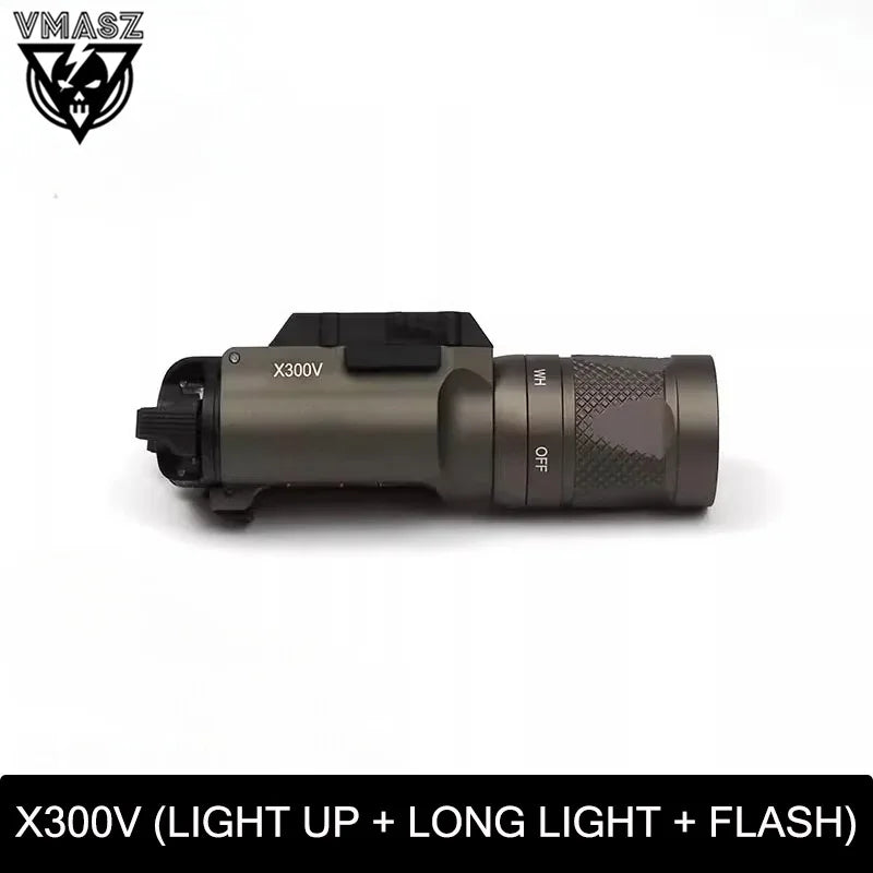 Tactical Surefire X300u X300 Pistol Scout Light High Quality Metal Flashlight Outdoor Tactical Gear Strobe Rifle Hunting