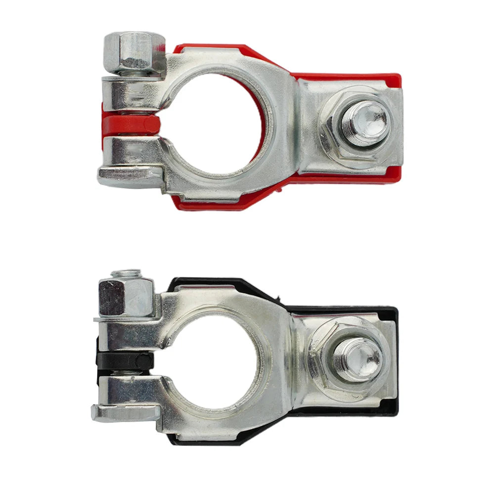 2Pcs Automotive Battery Terminal Wire Cable Clamp Quick Release Connector Clamp Clip Connector For Car Caravan Boat 12V 24V