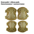Tactical Knee Pad Elbow CS Military Protector Army Airsoft Outdoor Sport Hunting Kneepad Safety Knee Gear Protective Knees Pads