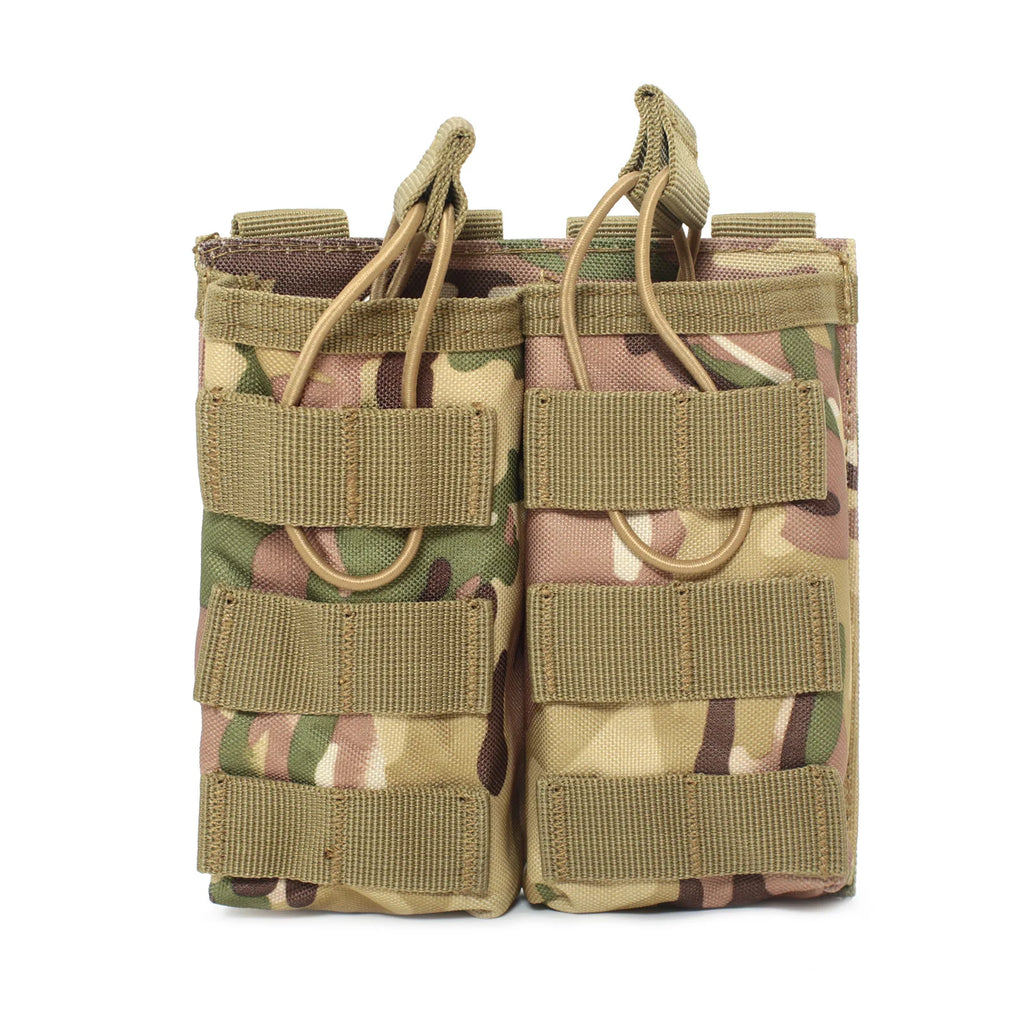 Tactical Molle Single&Double&Triple Magazine Pouches Airsoft AK 7.62 5.56mm M4 Rifle Mag Bag Tactical Gear Hunting Accessories