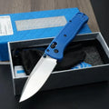 Daily Carry EDC Pocket Knife BM535 CPM20CV Blade Nylon Fiber Handle Essential Emergency Tools for Hiking Adventures Self-defense