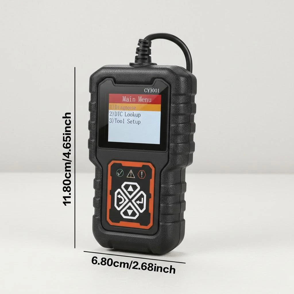 USB Powered Car Diagnostic Tool Engine Code Reader CAN Data Streaming DTC Lookup I/M Readiness Tool for Automotive Repair