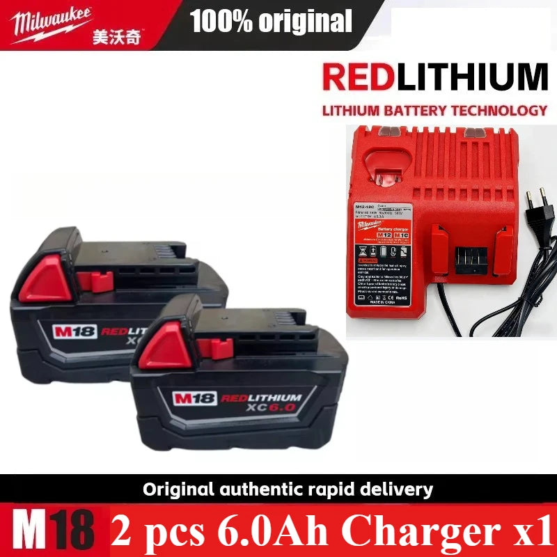FIW212 Impact wrench Milwaukee Origina  18V 12Ah Lithium Ion Battery 21700 15-Cells, Compatible Milwaukee Cordless Power Tools