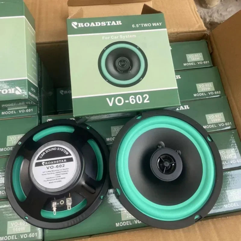 4/5/6.5 Inch Car Coaxial Speakers HiFi Door Subwoofer Automotive Audio Music Full Range Truck Stereo Speaker and Protecting Grid