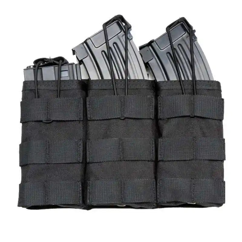 Tactical Molle Single&Double&Triple Magazine Pouches Airsoft AK 7.62 5.56mm M4 Rifle Mag Bag Tactical Gear Hunting Accessories