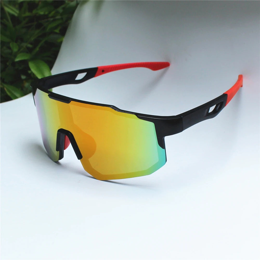 Sports Men Sunglasses Road Bicycle Glasses Mountain Cycling Sunglasses Riding Protection Goggles Eyewear Mtb Bike Sun Glasses
