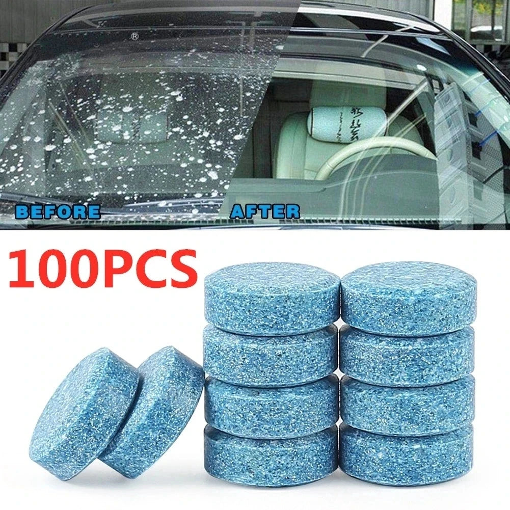 Car Window Windshield Wiper Glass Washer Auto Solid Cleaning Tablets Automotive Effervescent Tabletscar Cleaner Wiper Cleaner