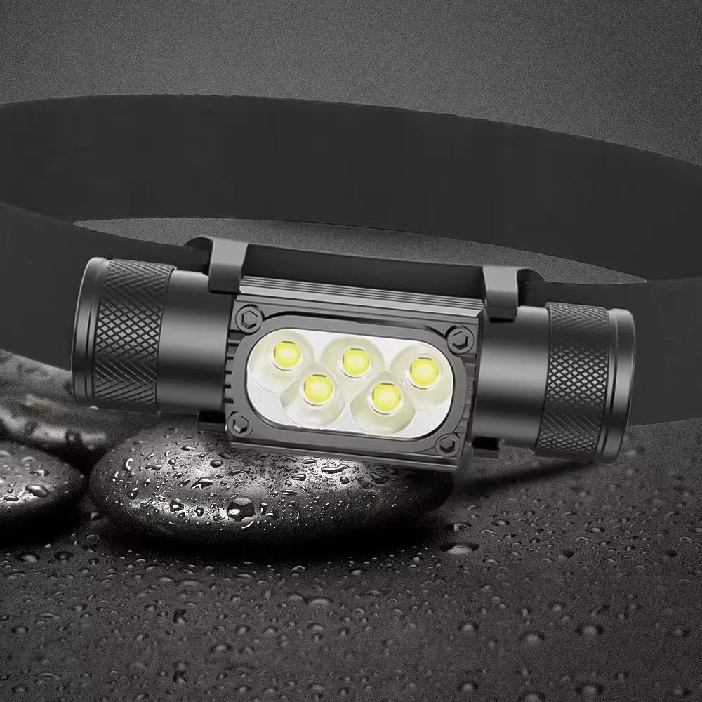Homefish USB led headlamp Fishing 18650 headlight Torch Hunting head lamp Camping Headlamp Flashlight head light