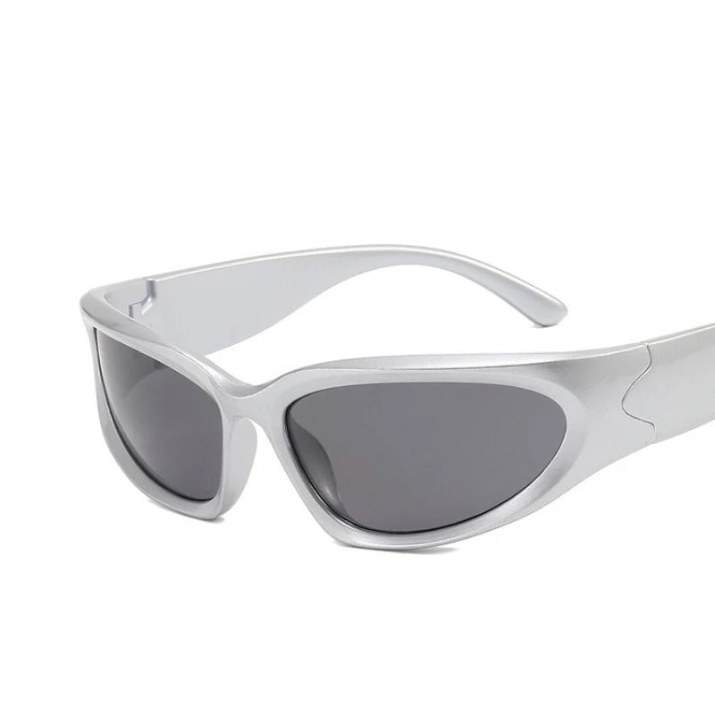 Y2k Eyeglasses Classic Punk Wrap Around Vintage Sunglasses Women Men Luxury Sun Glasses Fashion Sport Eyewear UV400 Goggles