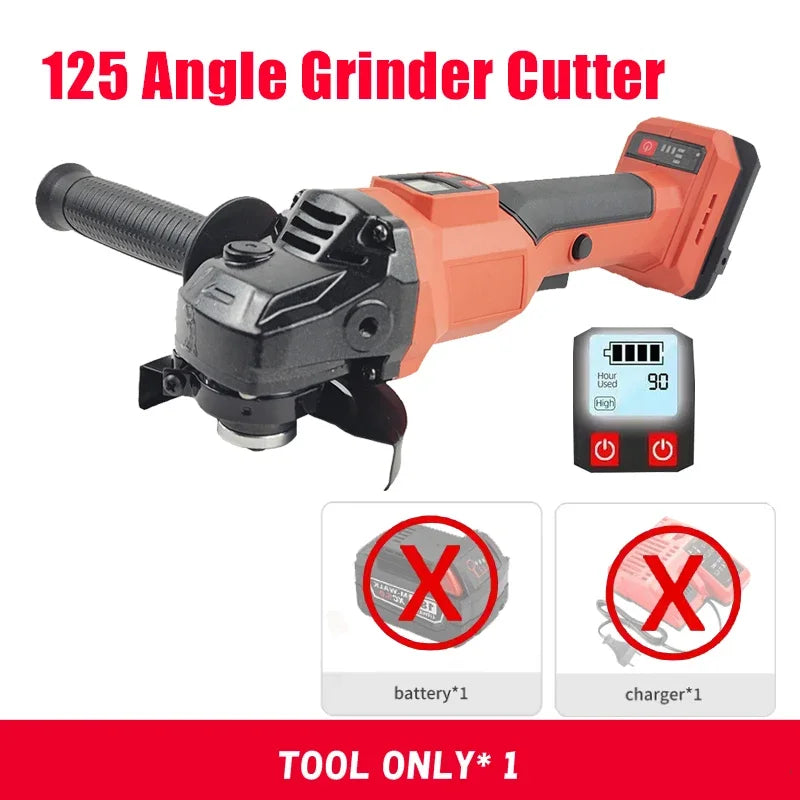 For Milwaukee Brushless Electric Angle Grinder  Electric Welder Cordless Drills Breaking Hammer 12 Inch Cordless Tools