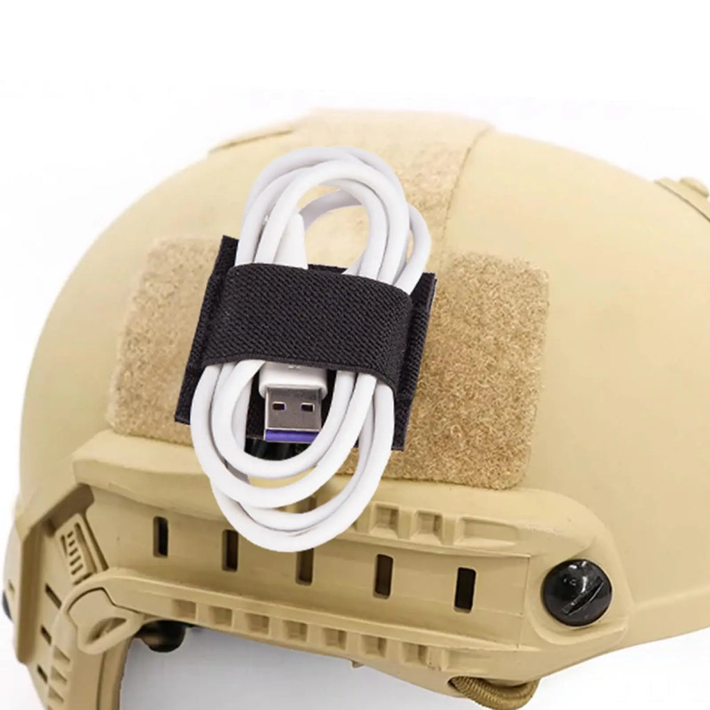 Cable Ties for Hunting Gear Tactical Headset Wire Harness Strap Wire Management Panel for Interphone Cable Headset Cable