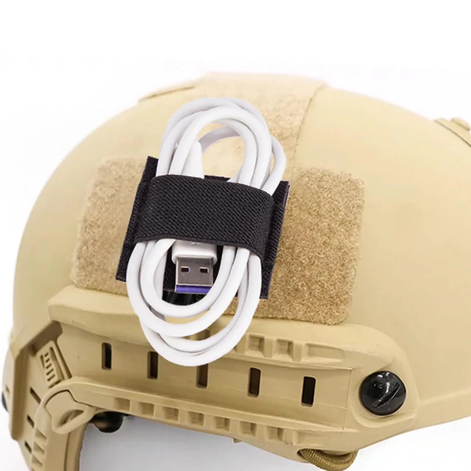 Cable Ties for Hunting Gear Tactical Headset Wire Harness Strap Wire Management Panel for Interphone Cable Headset Cable