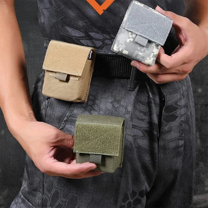Tactical Molle EDC Pouch Magazine Cigarette Pouch Waist Pocket Airsoft Ammo Bag Hunting Accessories Gadget Gear Pouch