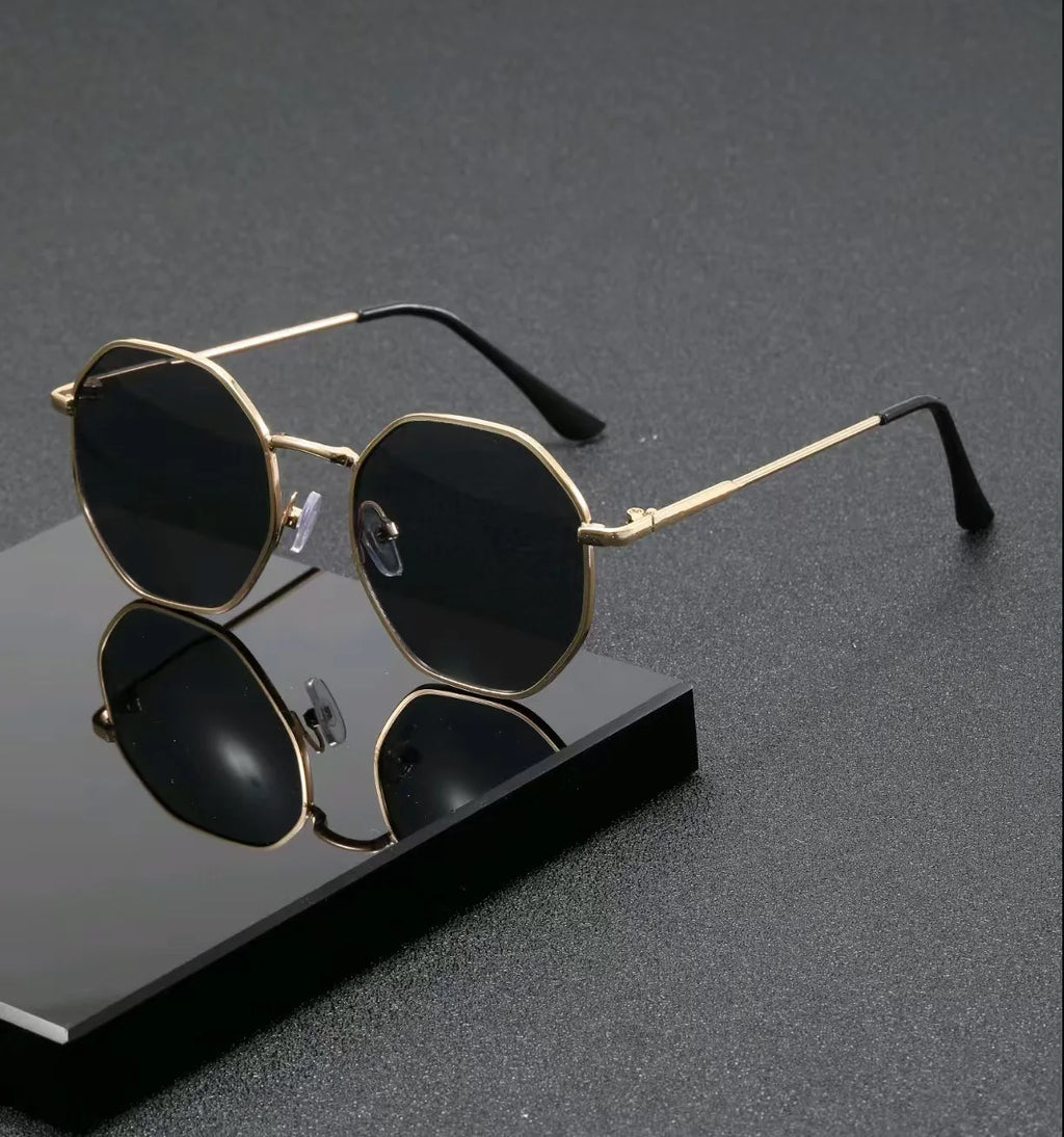1/3 Pcs Metal Geometric-Round Frame Sunglasses Fashion Classic For Vacation Decors Sun Glasses Outdoor Shades Goggles Men/Women