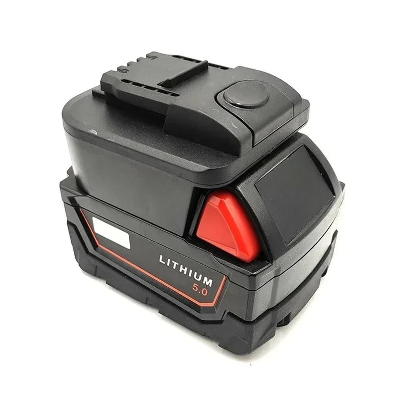 Battery Adapter Converter MWB18OWL for Worx 4-pin Orange Small Power Tools Compatible for Milwaukee 18V Lithium Batteries