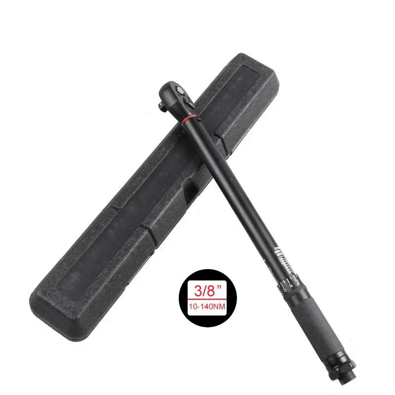72T Torque Wrench 1/2'' 3/8'' 1/4'' Square Drive Preset Bicycle Torques Key Two-way Ratchet Car Bike Automotive Hand Tools