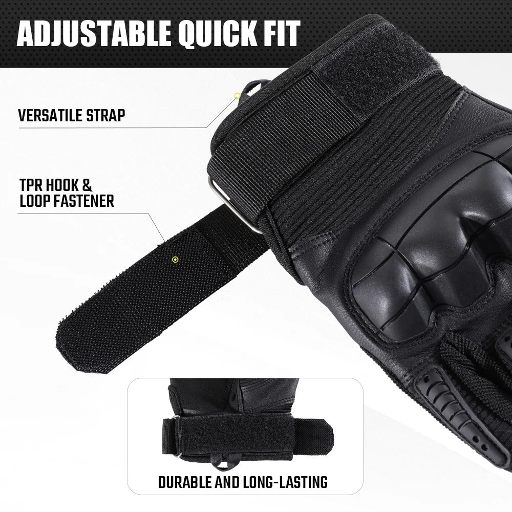 Touch Screen Hunting Gloves Hard Shell Outdoor Sports Hiking Cycling Camping Paintball Motorcycle Bike Anti-skid Protective Gear