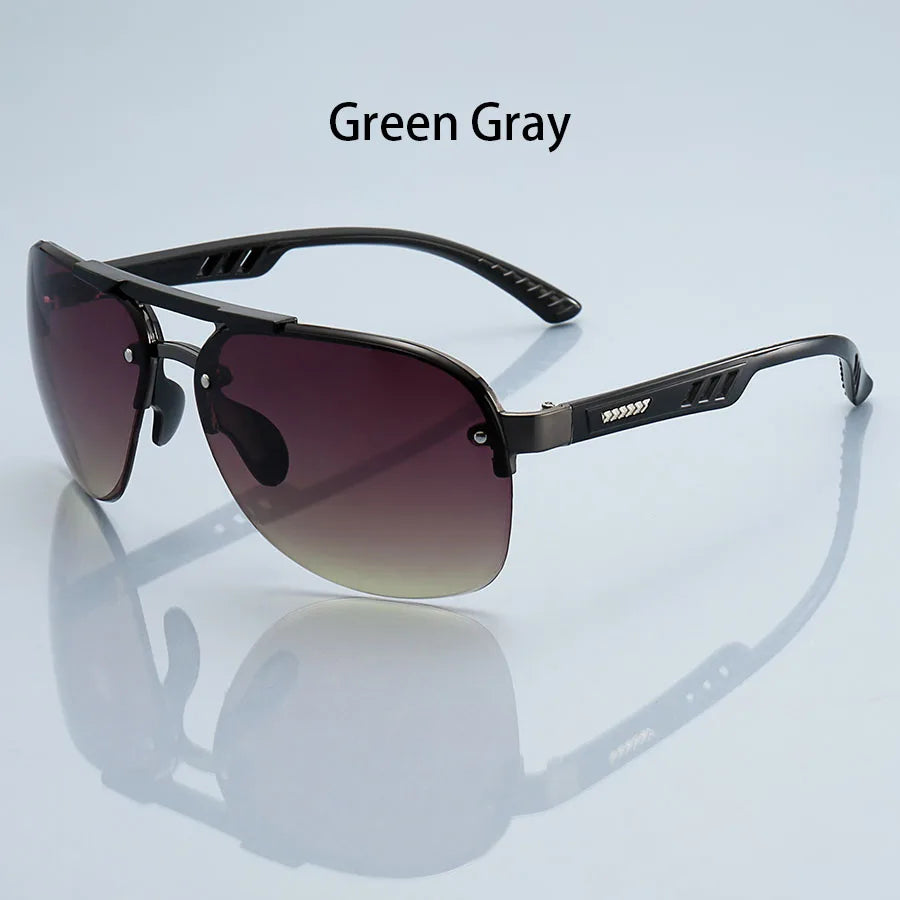 Fashion Vintage Gradient Aviator Sunglasses Men Women Fishing Driving Man Luxury Brand Designer Sun Glasses Retro Eyewear