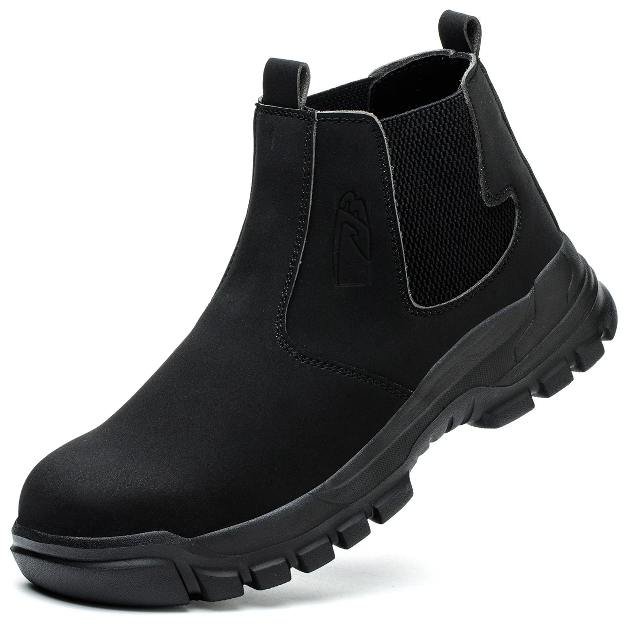 Waterproof Men's Safety Work Boots Steel Toe Shoes Anti Impact And Anti-Puncture Protective Boots Indestructible Roofing Shoes