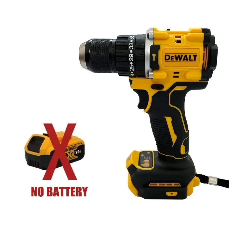 DEWALT 2000RPM DCD800  Cordless Impact Drill  3/8 Inch Brushless Electric Screwdriver Lithium Electric Tool For DEWALT Battery