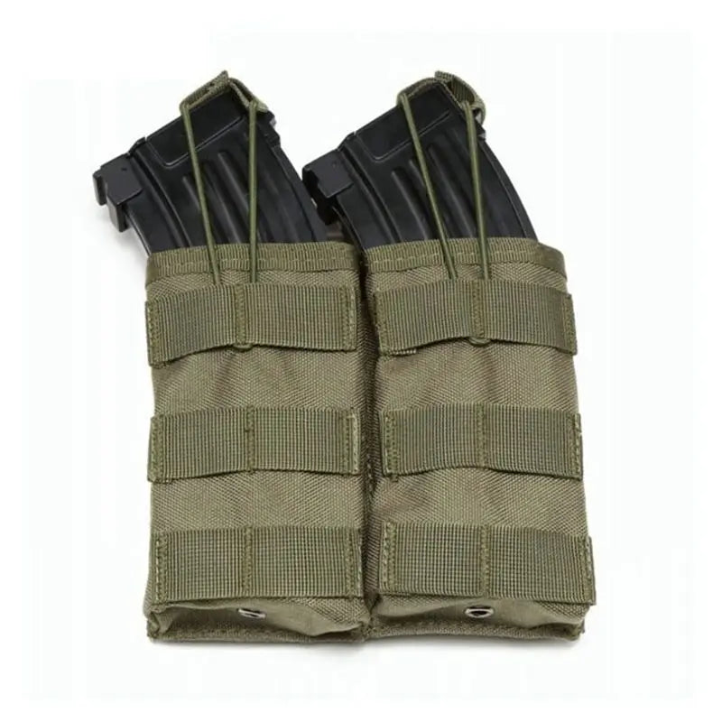 Tactical Molle Single&Double&Triple Magazine Pouches Airsoft AK 7.62 5.56mm M4 Rifle Mag Bag Tactical Gear Hunting Accessories
