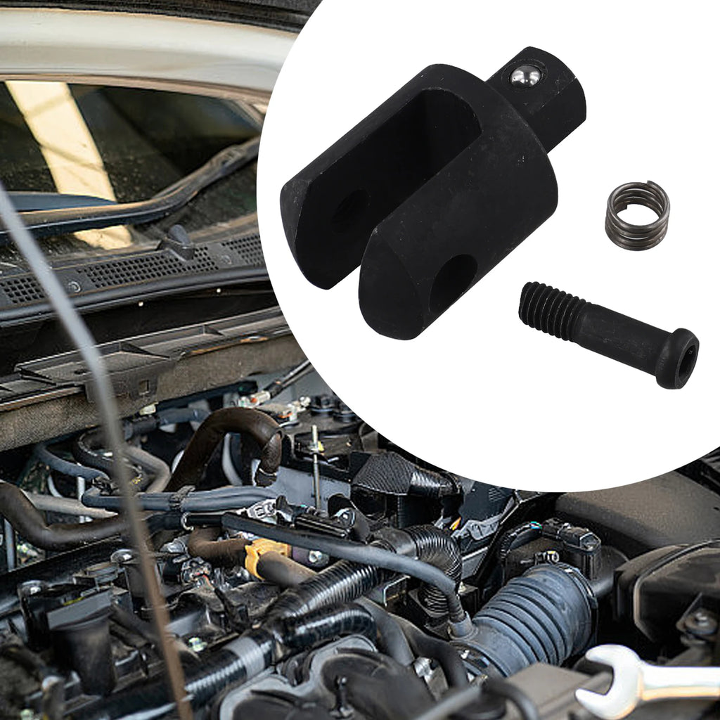 1/2 Inch Replacement Knuckle Breaker Bar Head Kit Strong Power Bar Head 1/2F Rod Socket Wrench F-type Strong Lever Steer Handle