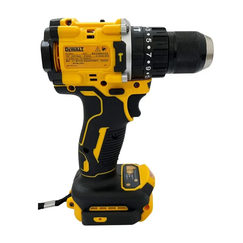 DEWALT 2000RPM DCD800  Cordless Impact Drill  3/8 Inch Brushless Electric Screwdriver Lithium Electric Tool For DEWALT Battery