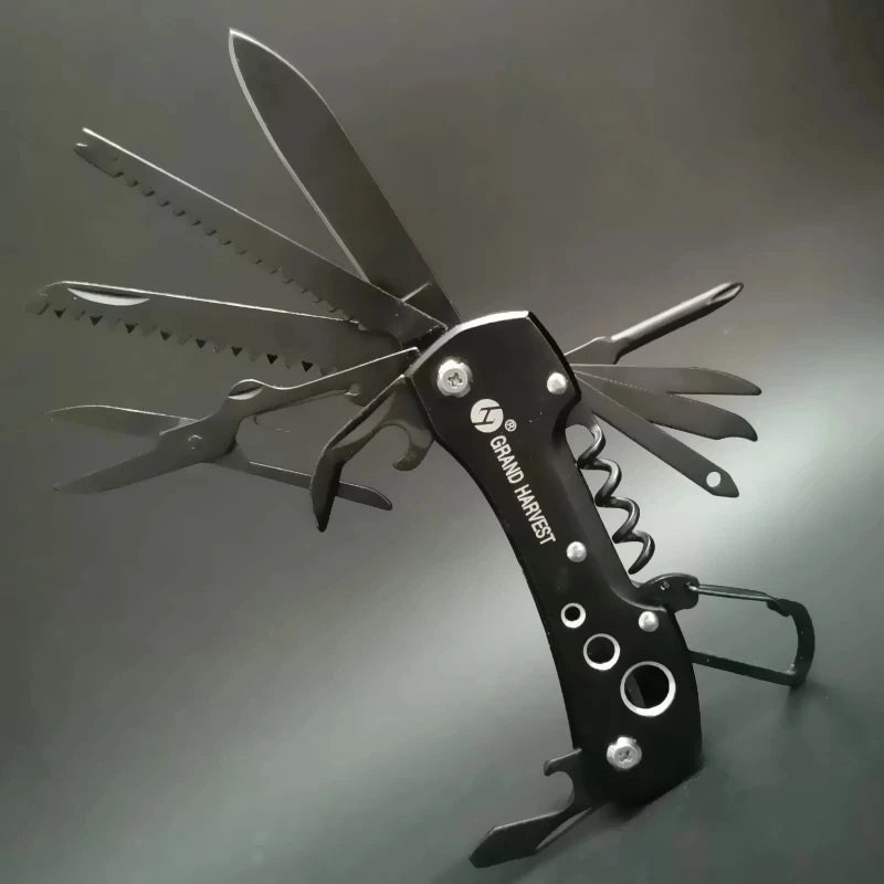 11 In 1 Multitool Knife Folding Gear Knife Swiss Survive Pocket Hunting Outdoor Camping Survival Multifunctional Folding Knife