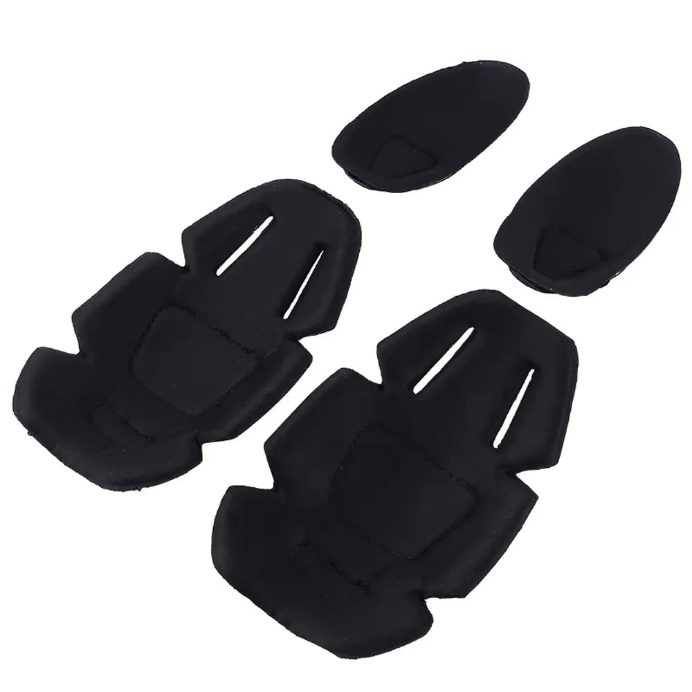 1Pair Tactical Protective Knee Elbow Pads Outdoor Camouflage Suit Gear Hunting Insert Type Soft Pad for Military Combat Use