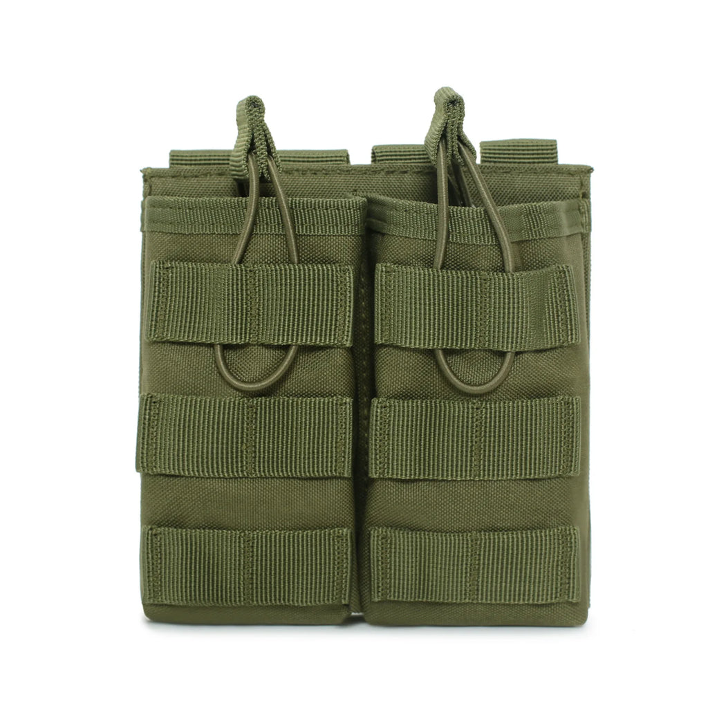 Tactical Molle Single&Double&Triple Magazine Pouches Airsoft AK 7.62 5.56mm M4 Rifle Mag Bag Tactical Gear Hunting Accessories